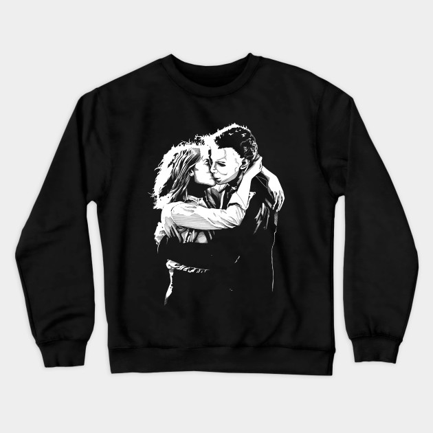 Love Michael Myers And Laurie Strode Scary Crewneck